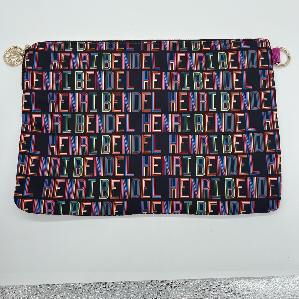 Henri Bendel x Steve Wilson collab - Large cosmetics pouch/ clutch - Picture 3 of 5